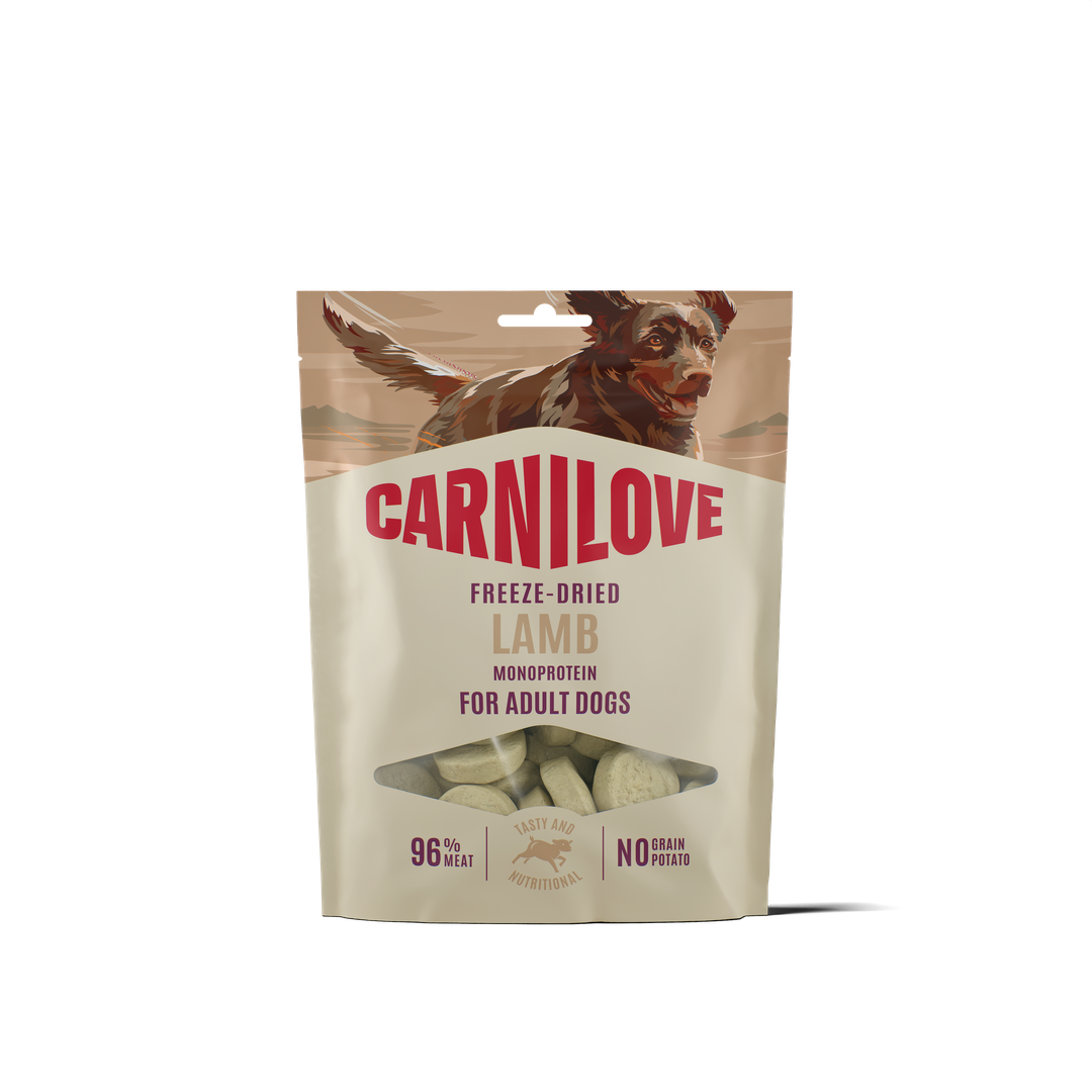 CARNILOVE Dog FREEZE DRIED Lamb 60g