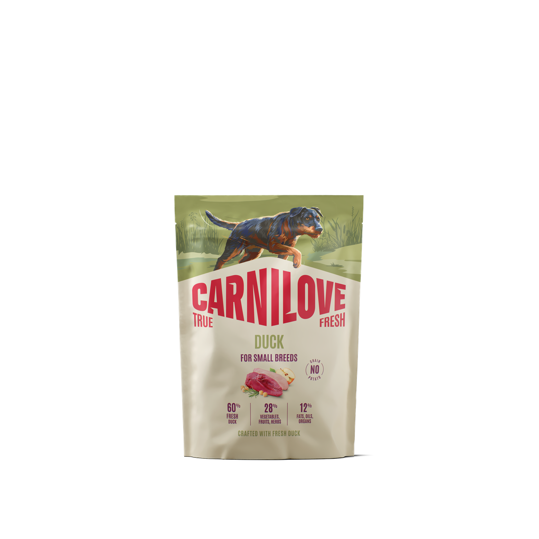 CARNILOVE TRUE FRESH Dog Dry Duck for Adult Small Breeds 1,5kg