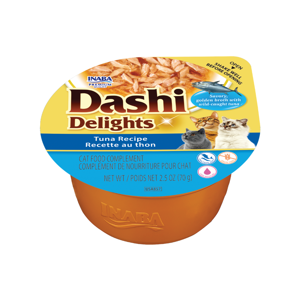 Inaba Cat Dashi Delights Tuna Recipe 70g