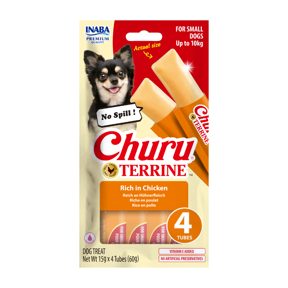 Inaba Churu Terrine Chicken Recipe 4x15g (60g)