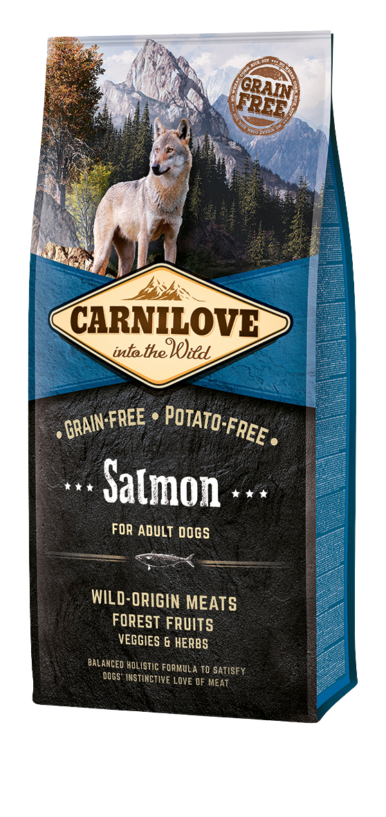 Carnilove, łosoś, 12kg Bezzbożowa karma dla dorosłych psów wszystkich ras