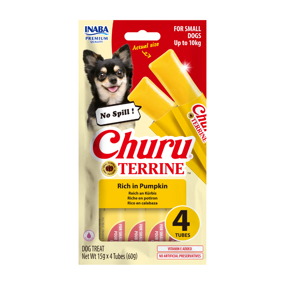 Inaba Churu Terrine Pumpkin Recipe 4x15g (60g)