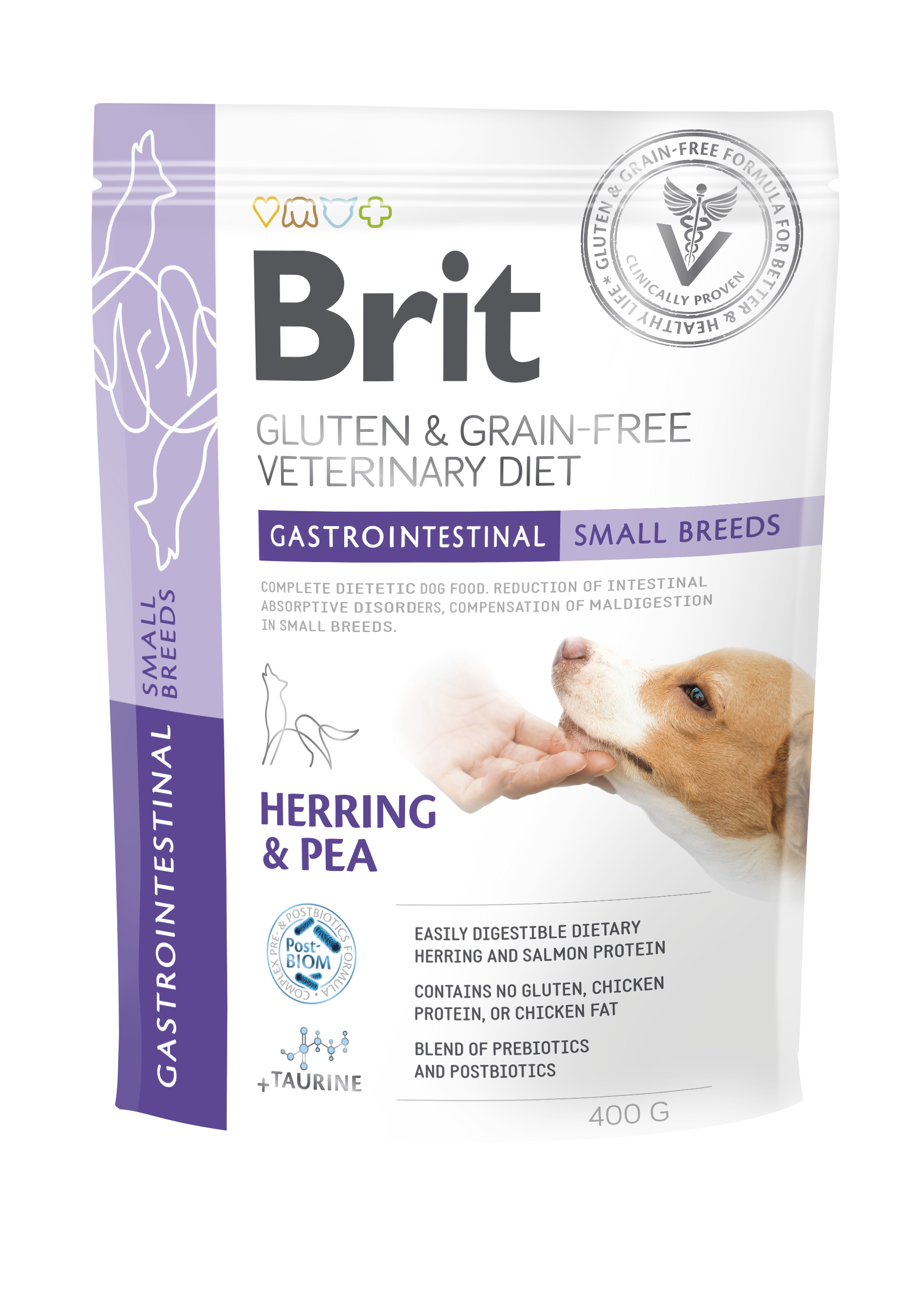 Brit VD Dog Grain free Gastrointestinal Small Karma dla psów z alergiami pokarmowymi