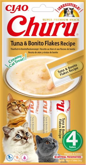 Inaba Cat Churu Tuna & Bonito Flakes