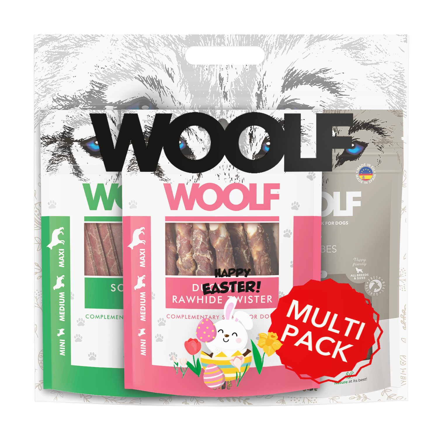 WOOLF MULTIPACK EASTER 2026 3X100G