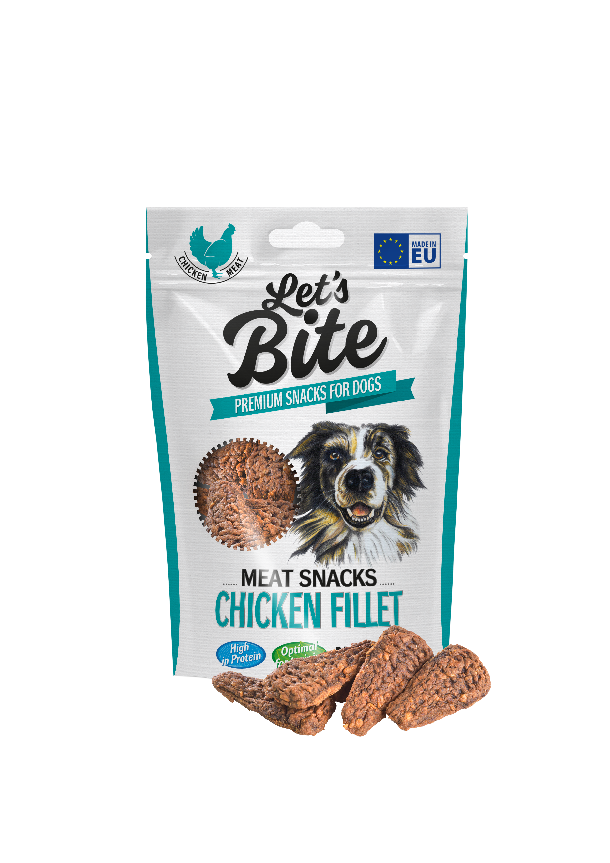 Let's Bite Meat Snacks Chicken Fillet 80 g