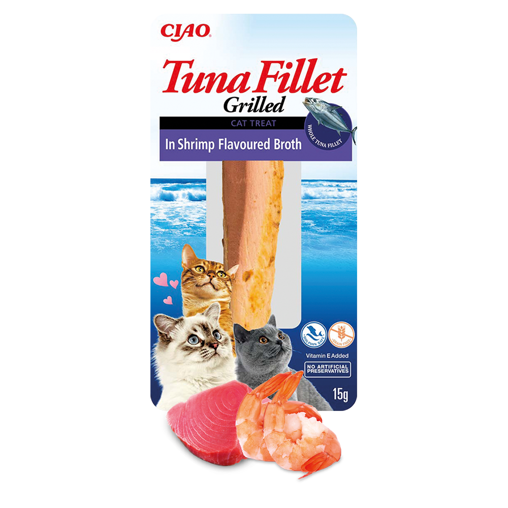 Inaba Cat Tuna Fillet In Shrimp Broth