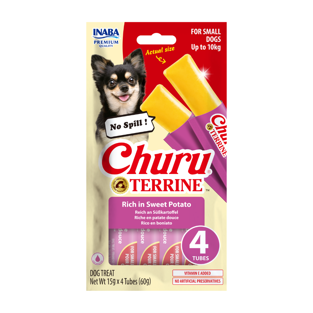 Inaba Churu Terrine Sweet Potato Recipe 4x15g (60g)