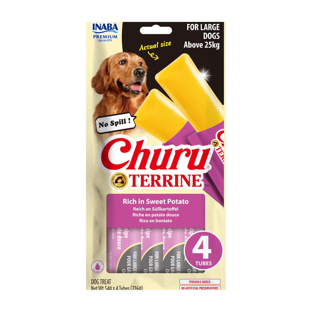 Inaba Churu Terrine Sweet Potato Recipe 4x54g (216g)