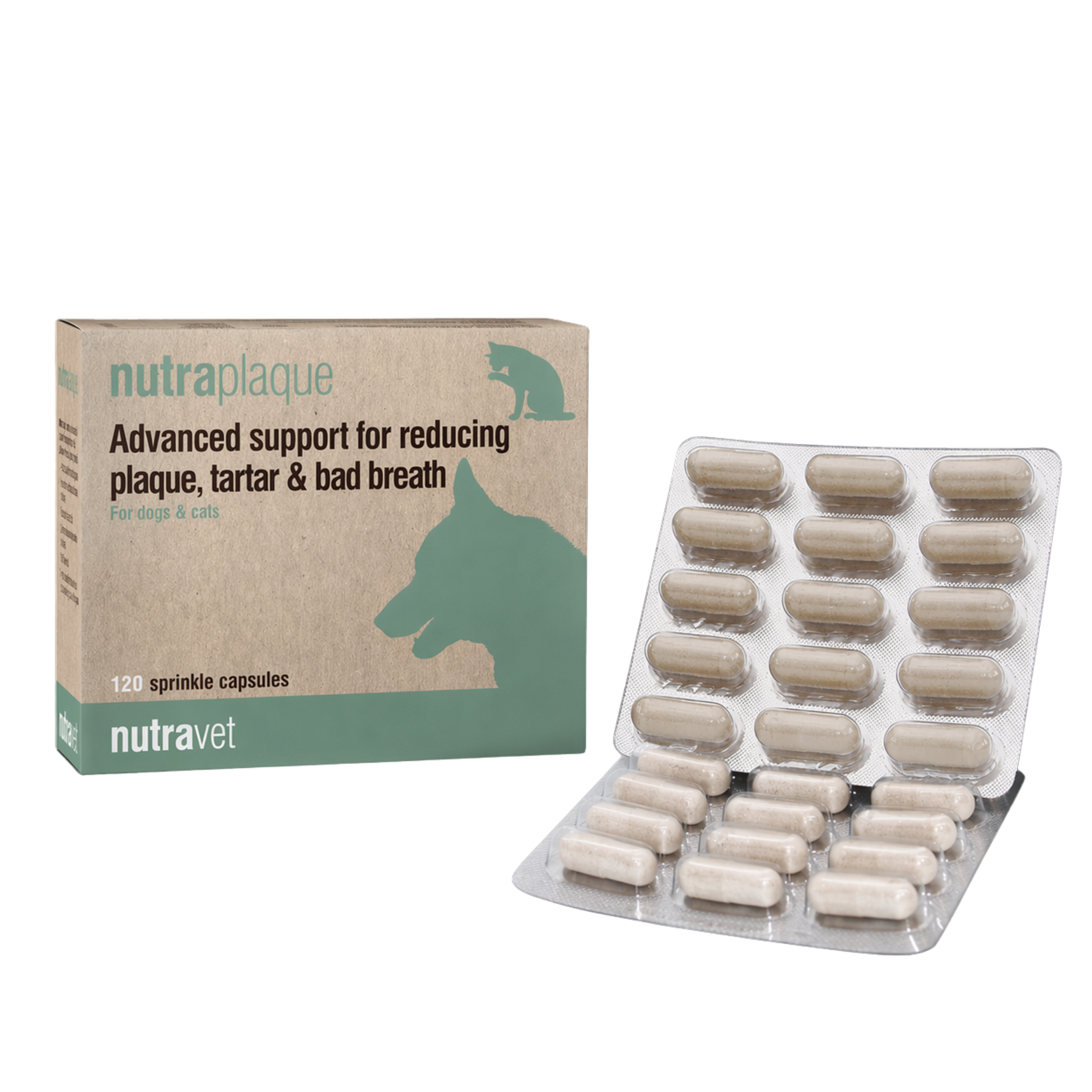 Nutravet Nutraplaque 120 tab.
