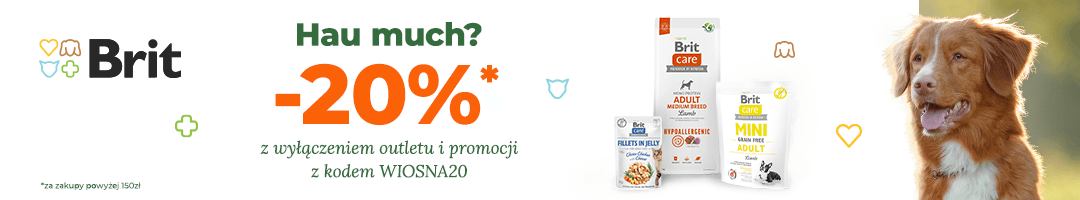 Hau much? -20% na cały asortyment z kodem WIOSNA20 (z wyłączeniem promocji i outlet&oacute;w)