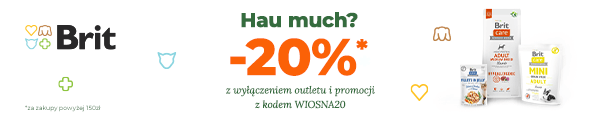 Hau much? -20% na cały asortyment z kodem WIOSNA20 (z wyłączeniem promocji i outlet&oacute;w)