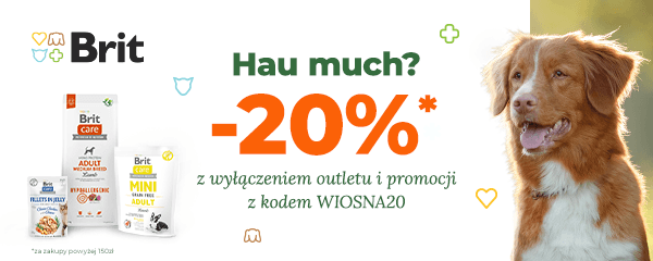 Hau much? -20% na cały asortyment z kodem WIOSNA20 (z wyłączeniem promocji i outlet&oacute;w)