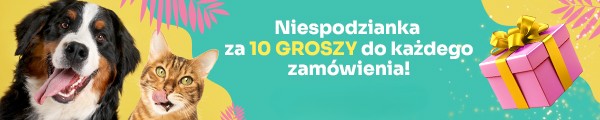 Baner informacyjny Niespodzianka za 10 groszy do każdego zamówienia. Dodaj na stronie koszyka.