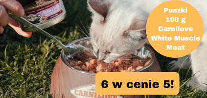 Promocja puszki 100g Carnilove 6 w cenie 5